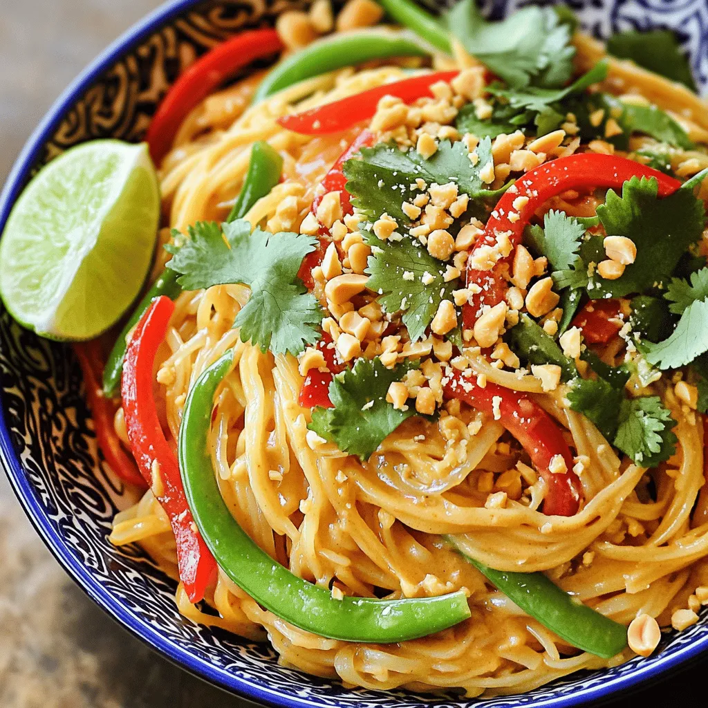 Spicy Thai Peanut Noodles Bold and Flavorful Recipe