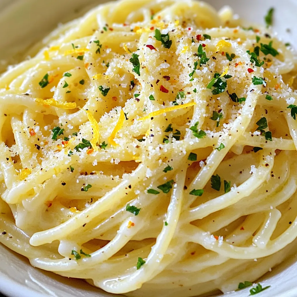 Garlic Parmesan Spaghetti Rich and Flavorful Delight