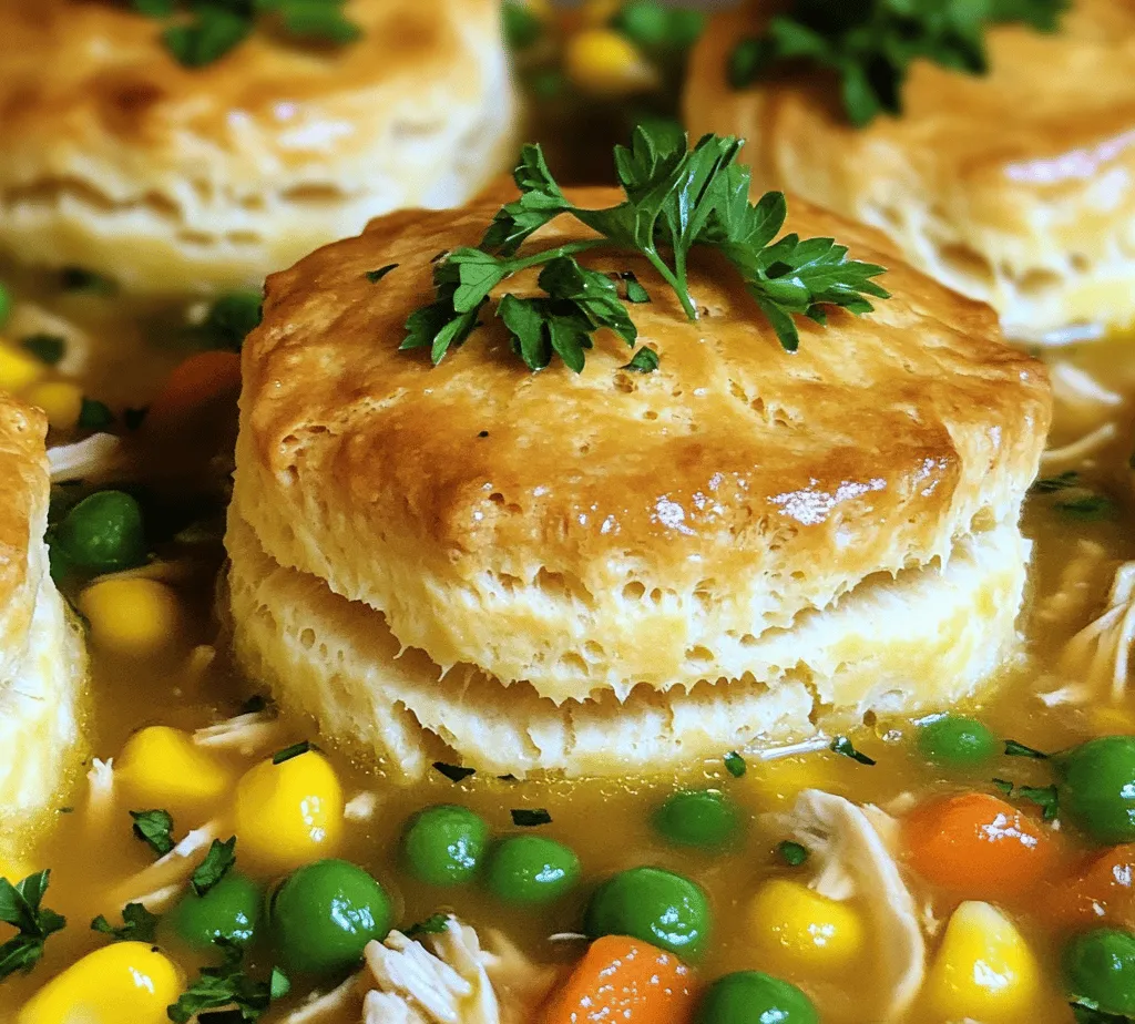 Comfort food holds a special place in our hearts and kitchens. It evokes nostalgia, warmth, and a sense of belonging, often reminding us of family gatherings, cozy nights by the fire, or lazy Sundays spent together. Among the myriad of comfort food options, few dishes rival the heartiness and satisfaction of a classic chicken pot pie. However, this Butter Swim Biscuit Chicken Pot Pie elevates that classic dish into a delightful experience, combining the rich, savory flavors of traditional chicken pot pie with a unique and buttery biscuit topping that practically swims in flavor.