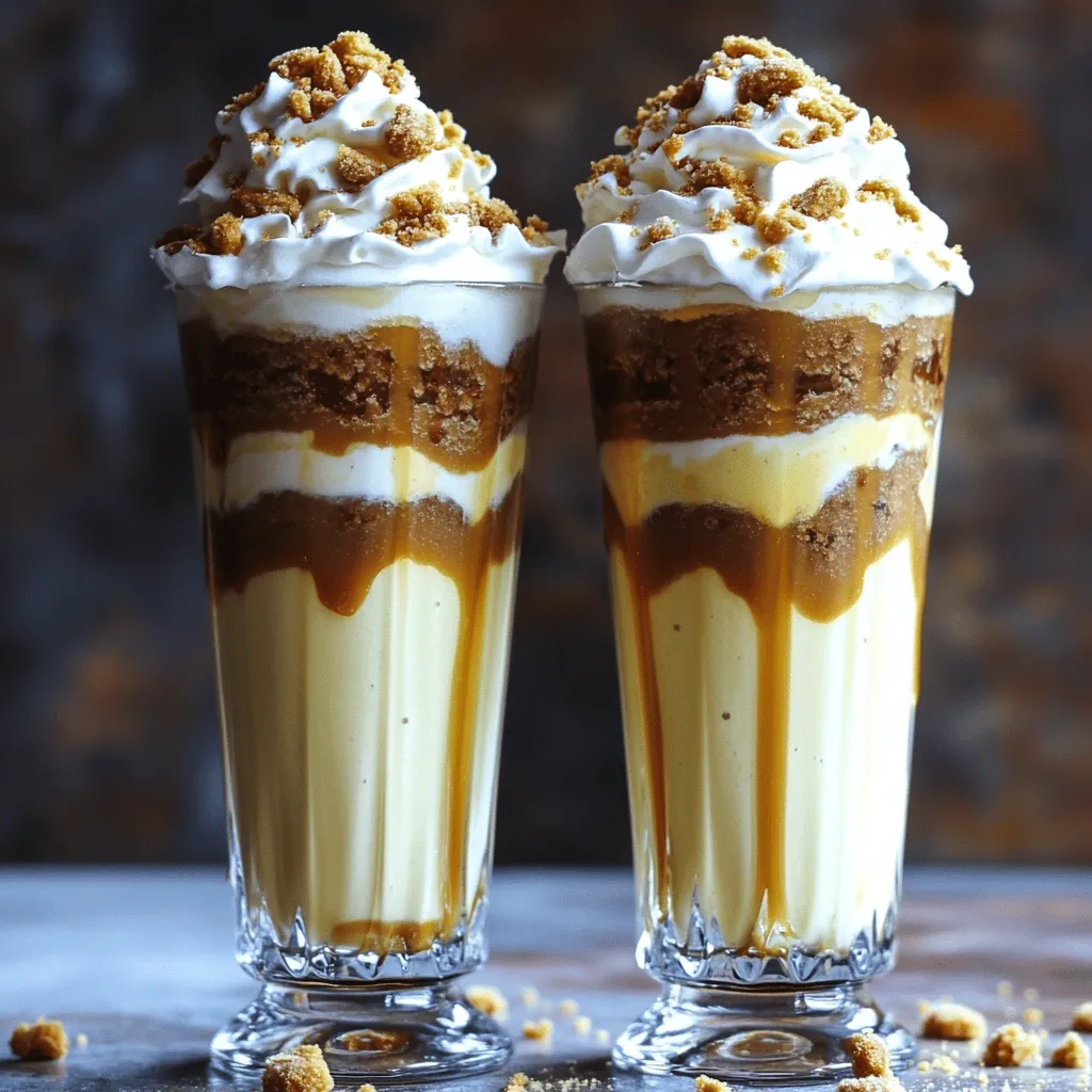 To make a dreamy Biscoff cookie butter milkshake, you need a few key ingredients. First, gather 2 cups of vanilla ice cream. This gives your milkshake a rich and creamy base. Next, use 1 cup of milk. Whole or 2% milk works best for smoothness.