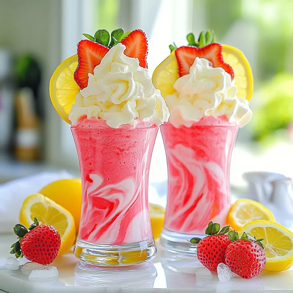 Whipped Pink Lemonade Delightful and Creamy Treat