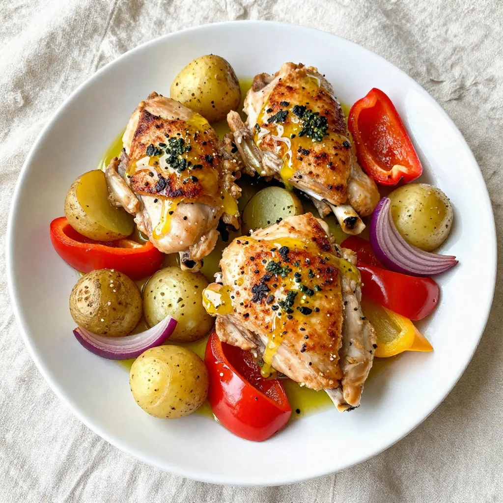 Sheet Pan Lemon Herb Chicken Flavorful and Easy Meal