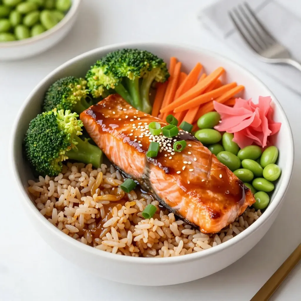 Minute Teriyaki Salmon Bowls Quick and Flavorful Meal
