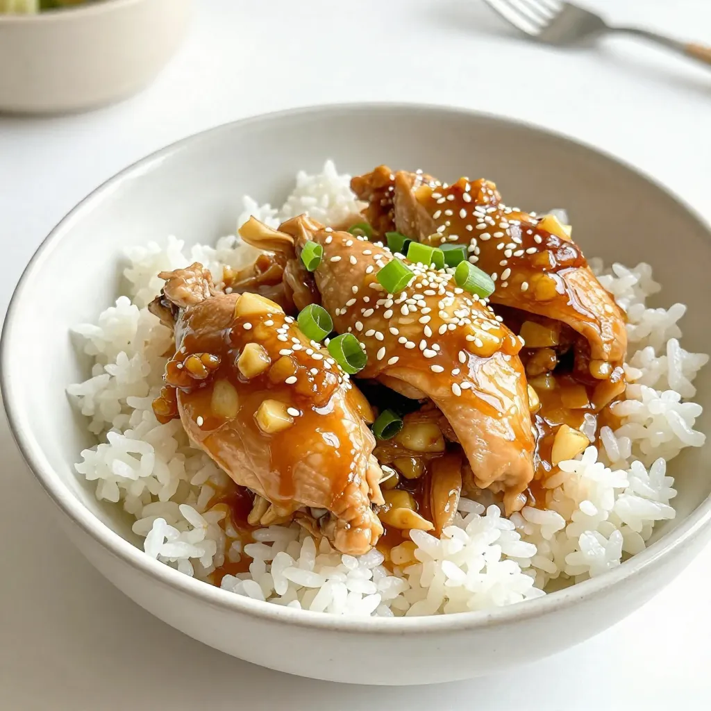 Slow Cooker Honey Garlic Chicken Delightful Recipe