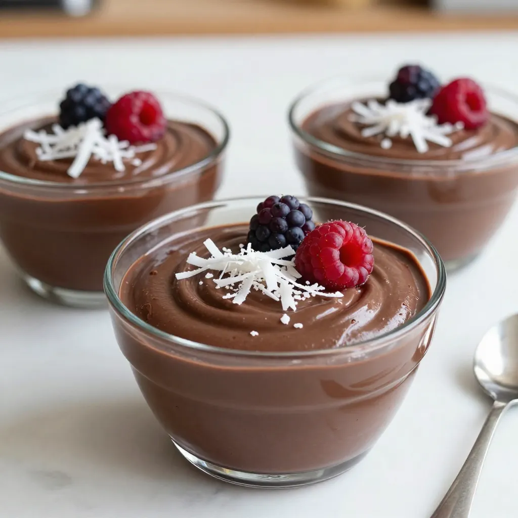 Vegan Chocolate Avocado Mousse Delightful Treat