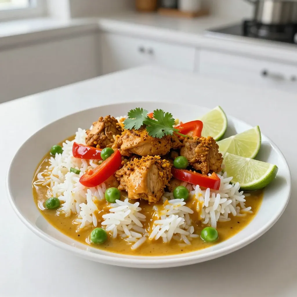 Coconut Chicken and Rice Flavorful Dinner Delight