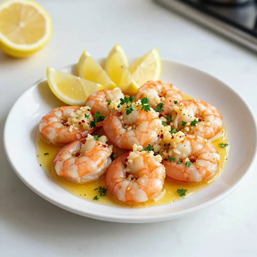 Minute Garlic Butter Shrimp Quick and Simple Recipe