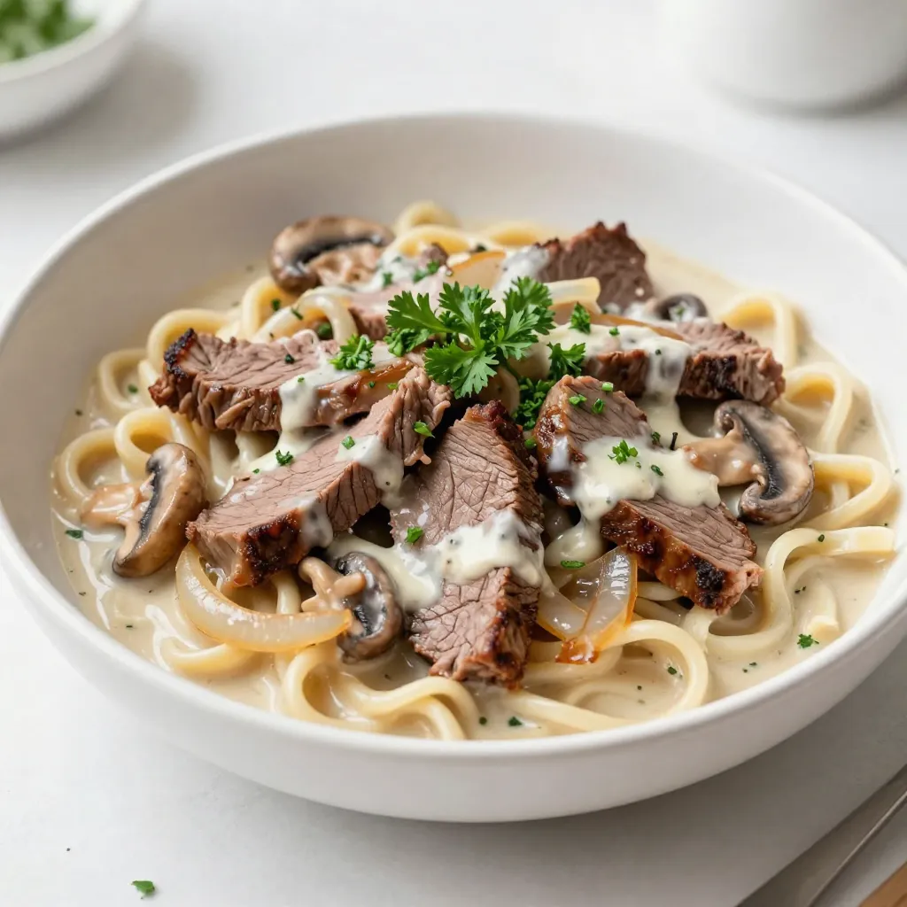 Instant Pot Beef Stroganoff Quick and Easy Recipe