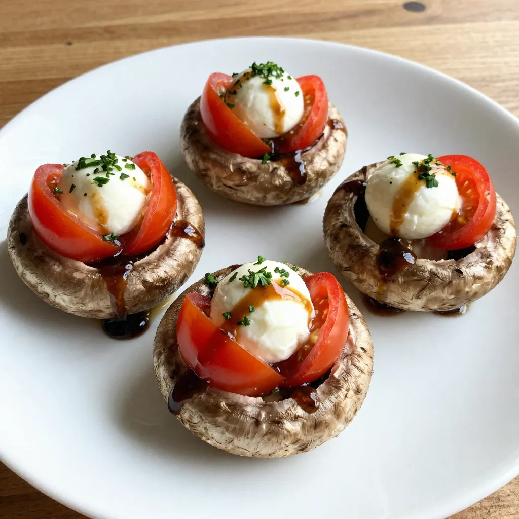 Easy Caprese Stuffed Portobellos Flavorful Mushroom Meal