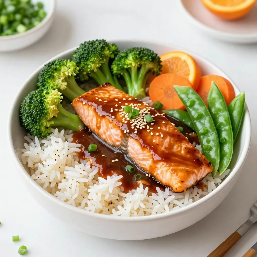 Minute Teriyaki Salmon Bowls Quick and Tasty Meal