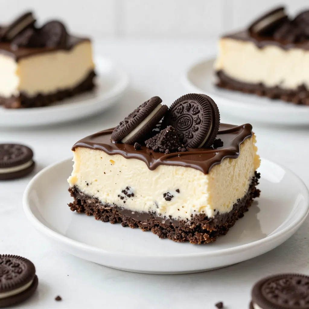 No-Bake Oreo Cheesecake Bars Easy and Delicious Treat