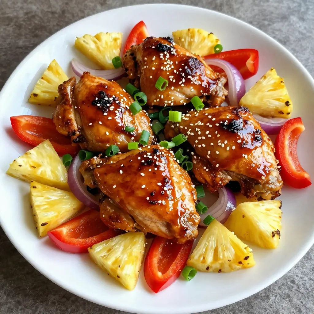 Sheet Pan Hawaiian Chicken Easy and Flavorful Recipe