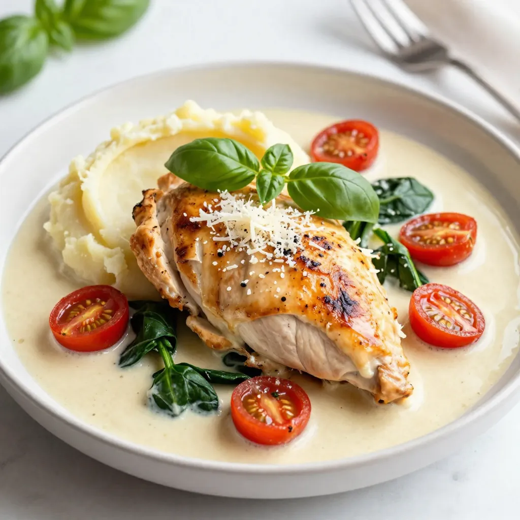 Creamy Garlic Tuscan Chicken Flavorful Dinner Delight