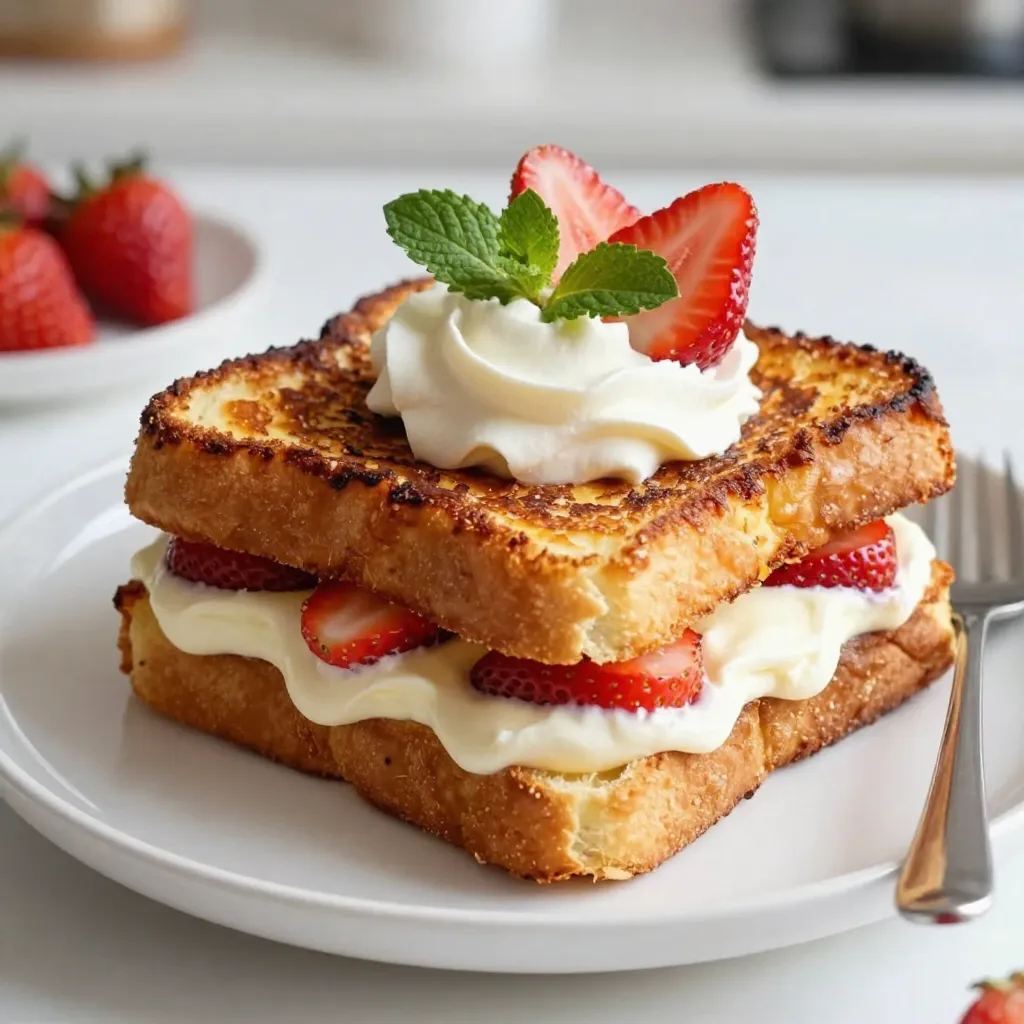 Strawberry Cheesecake French Toast Delightful Recipe