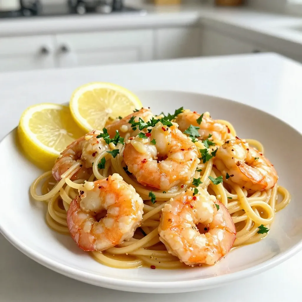 Garlic Butter Shrimp Scampi Savory and Quick Meal