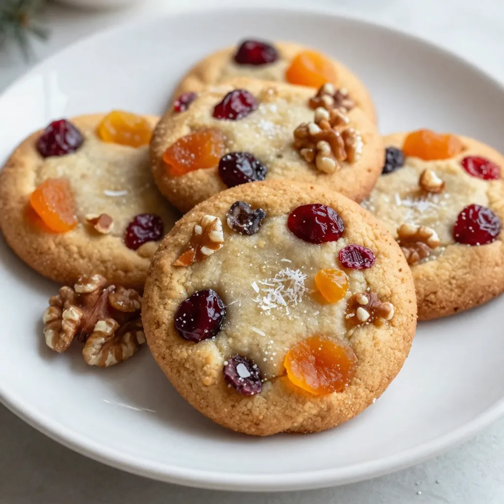 Chewy Fruitcake Cookies Perfect for Holiday Sharing