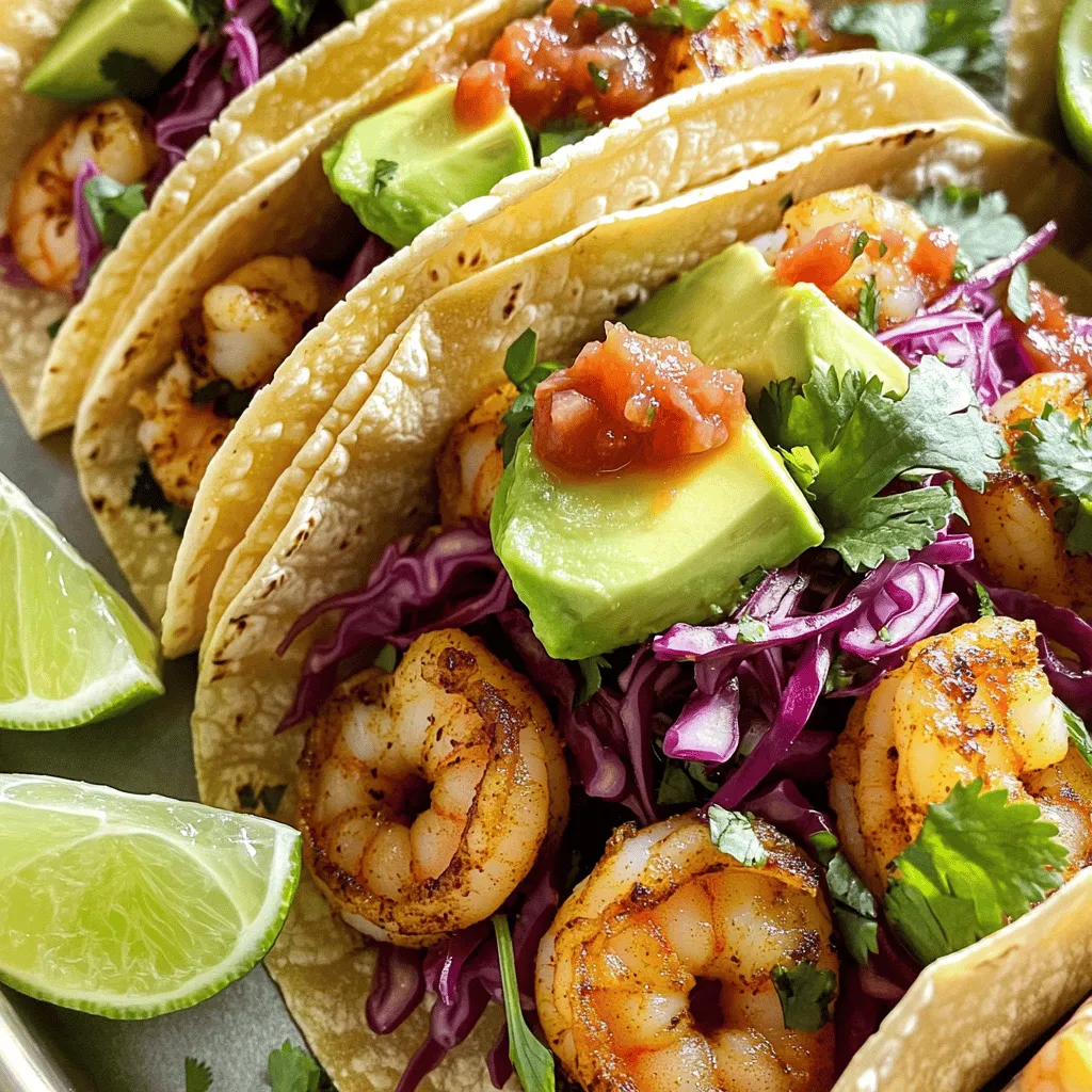 Minute Shrimp Tacos Flavorful and Quick Recipe