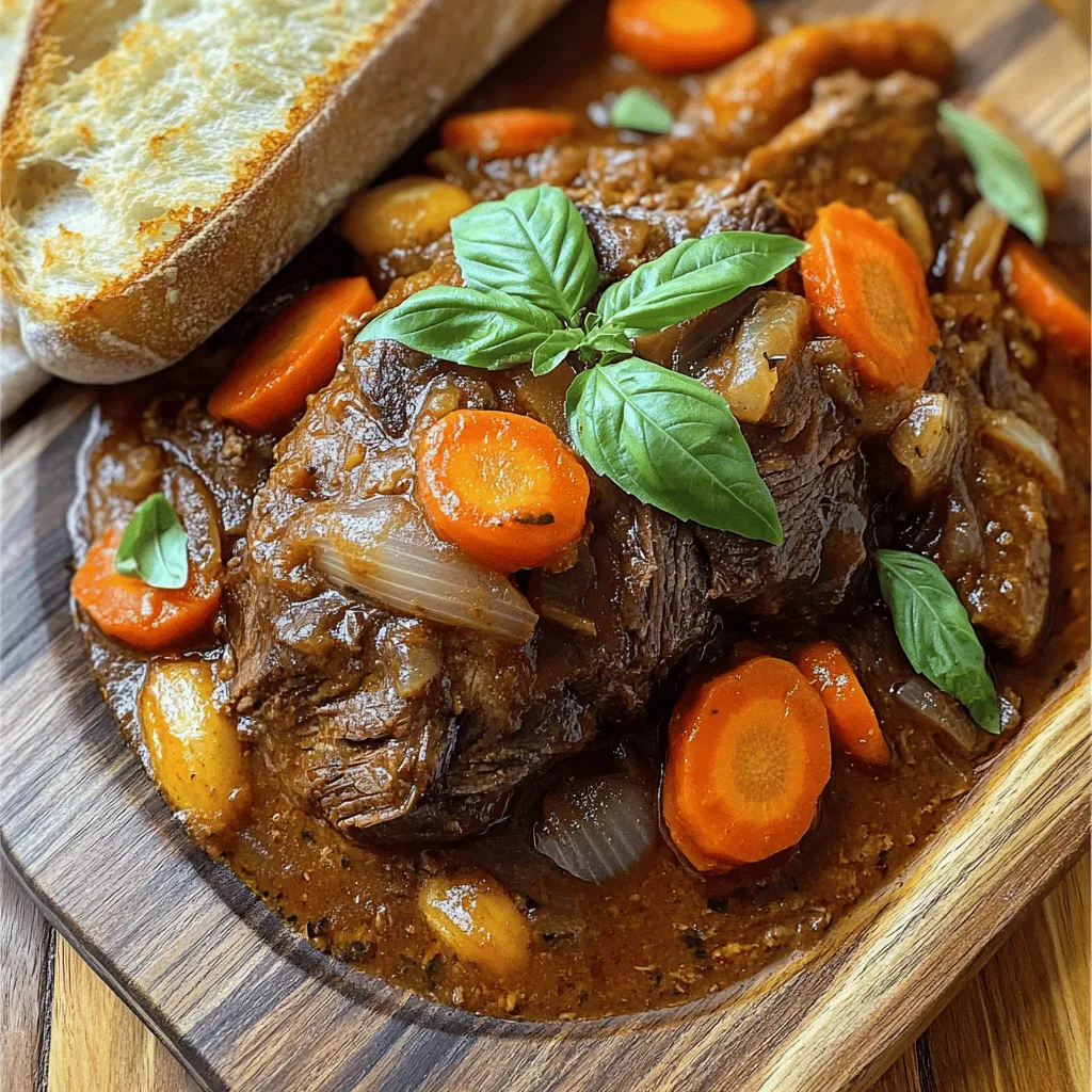 Italian Pot Roast (Stracotto alla Fiorentina) Delight