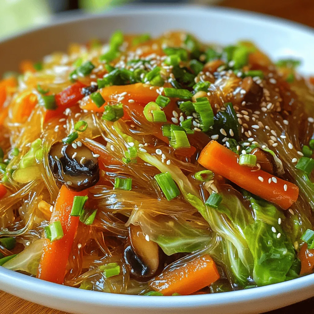 Cabbage Glass Noodles Stir-Fry Flavorful and Quick Meal