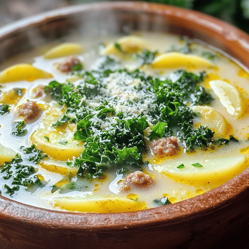 Zuppa Toscana Soup Flavorful Comfort in a Bowl