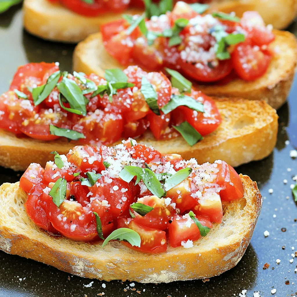 Classic Tomato Basil Bruschetta Simple Flavor Boost