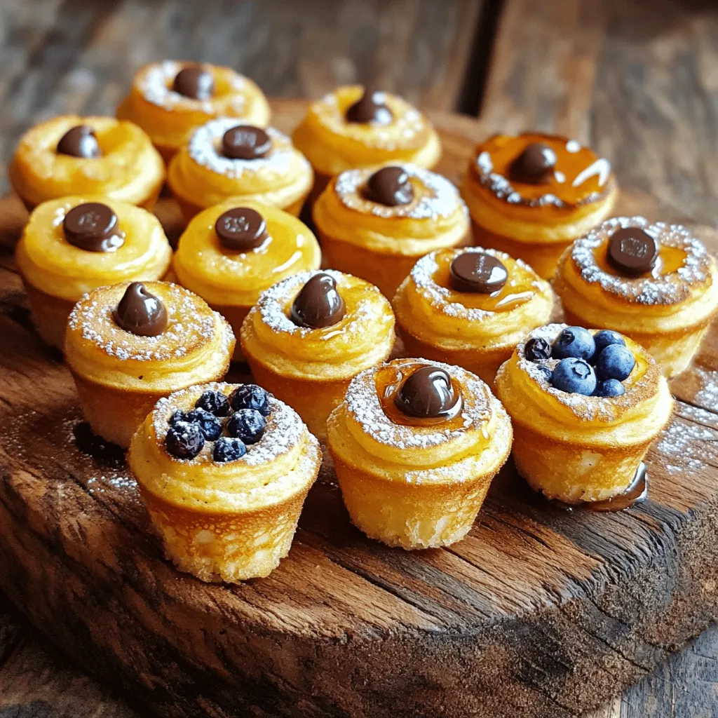 Pancake Mini Muffins Delightful Breakfast Treats