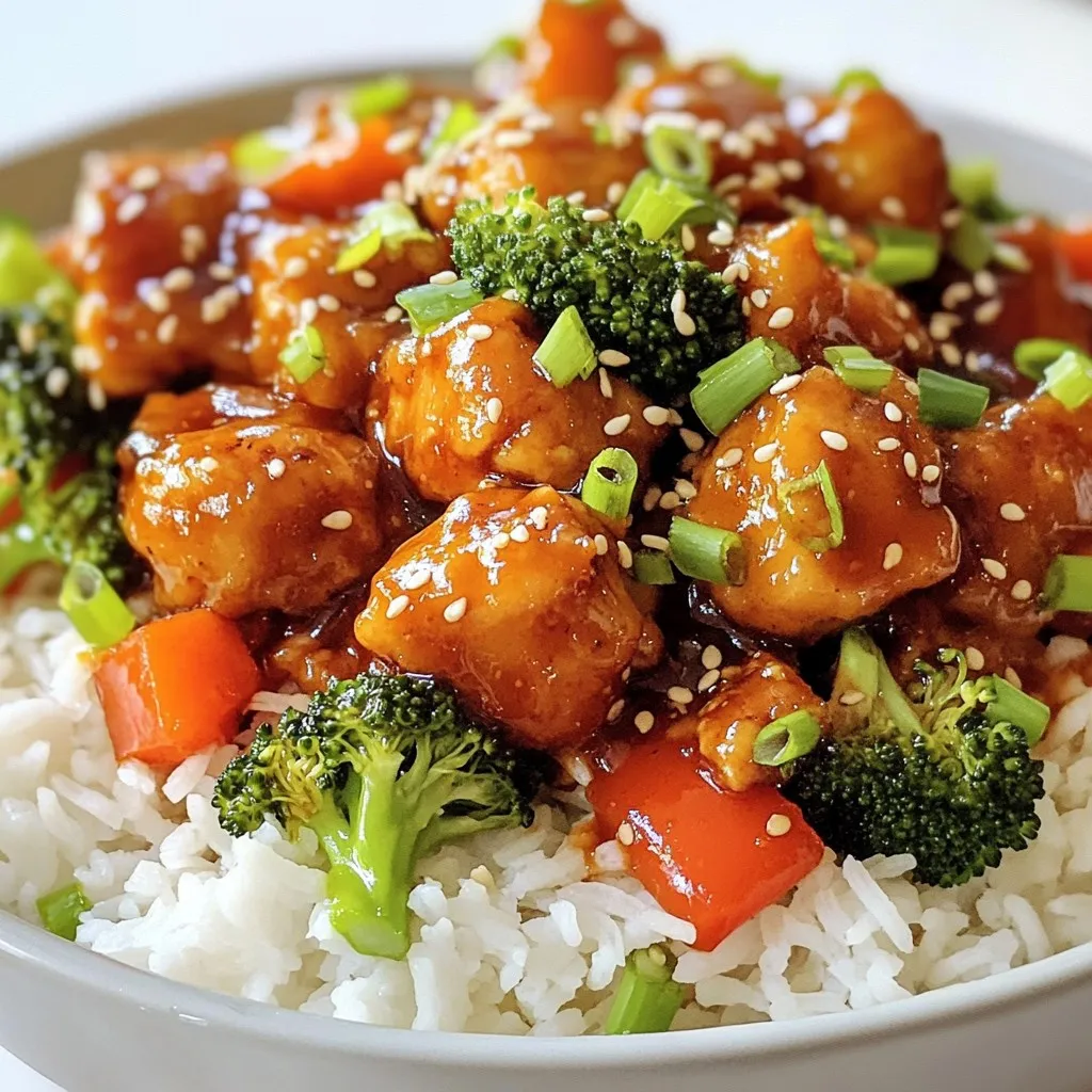Crockpot General Tso’s Chicken Flavorful Home Meal