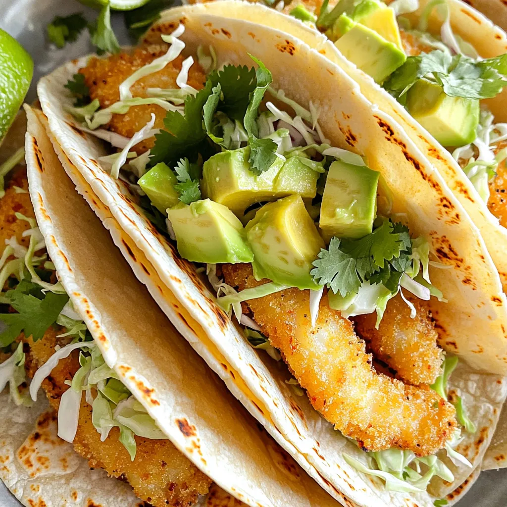 Air Fryer Crispy Fish Tacos Flavorful Delight Recipe