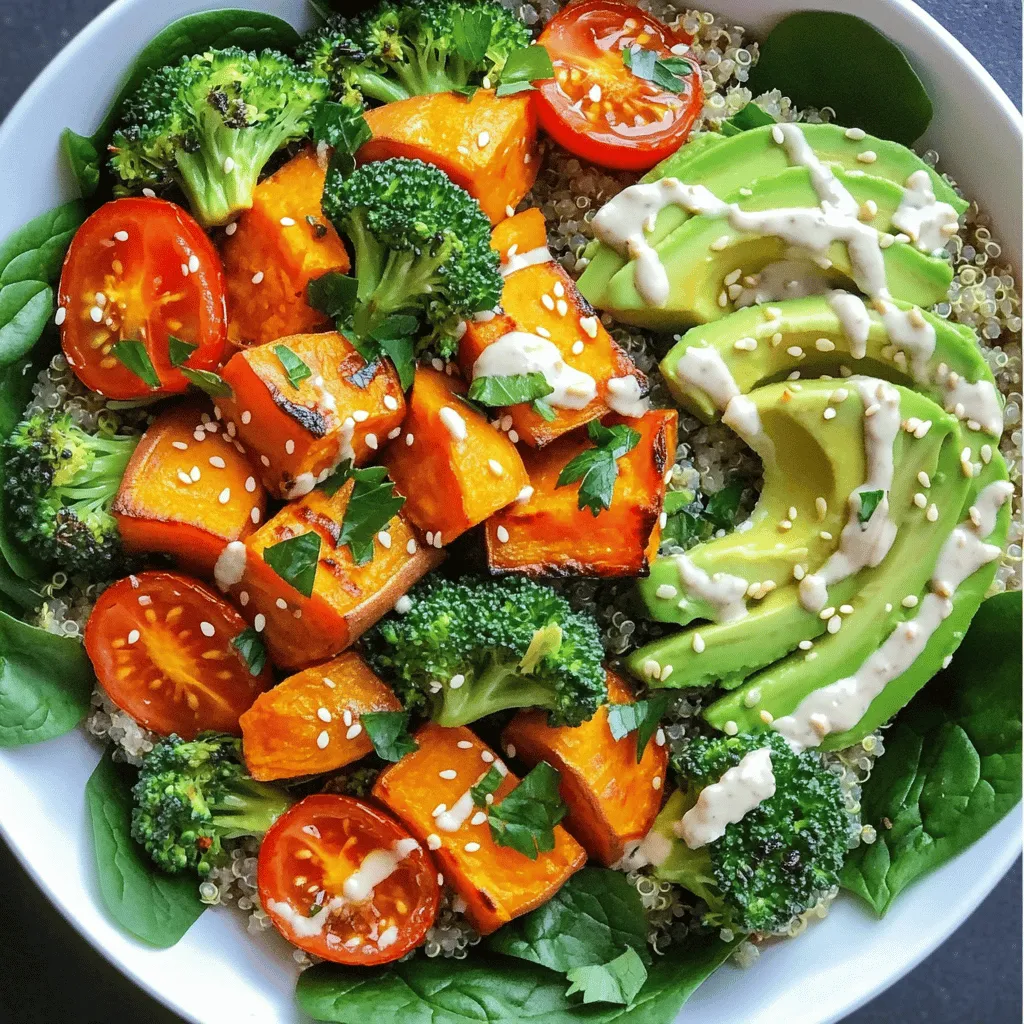 Vegan Buddha Bowl Colorful and Nutritious Delight