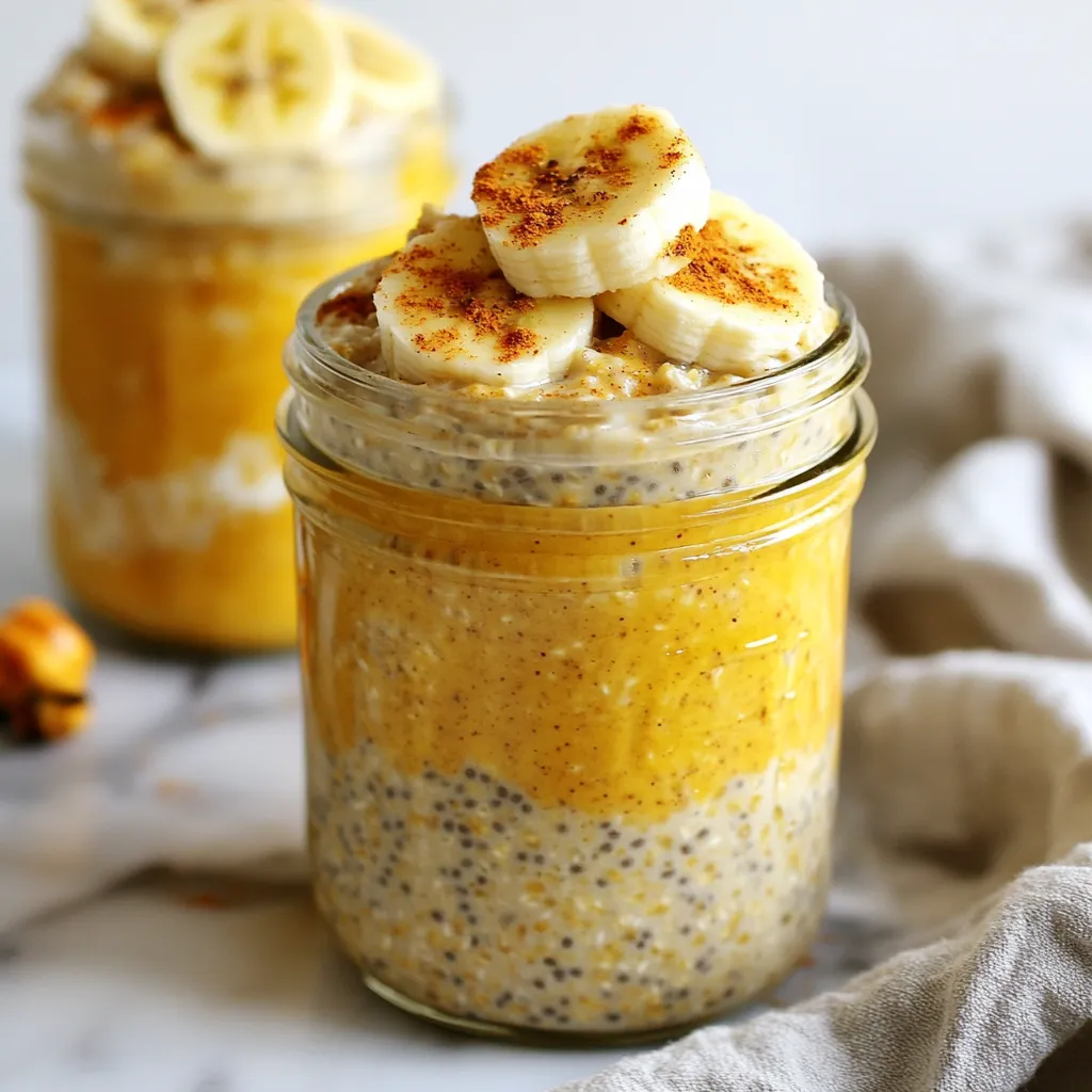 Pumpkin Spice Overnight Oats Simple and Tasty Recipe