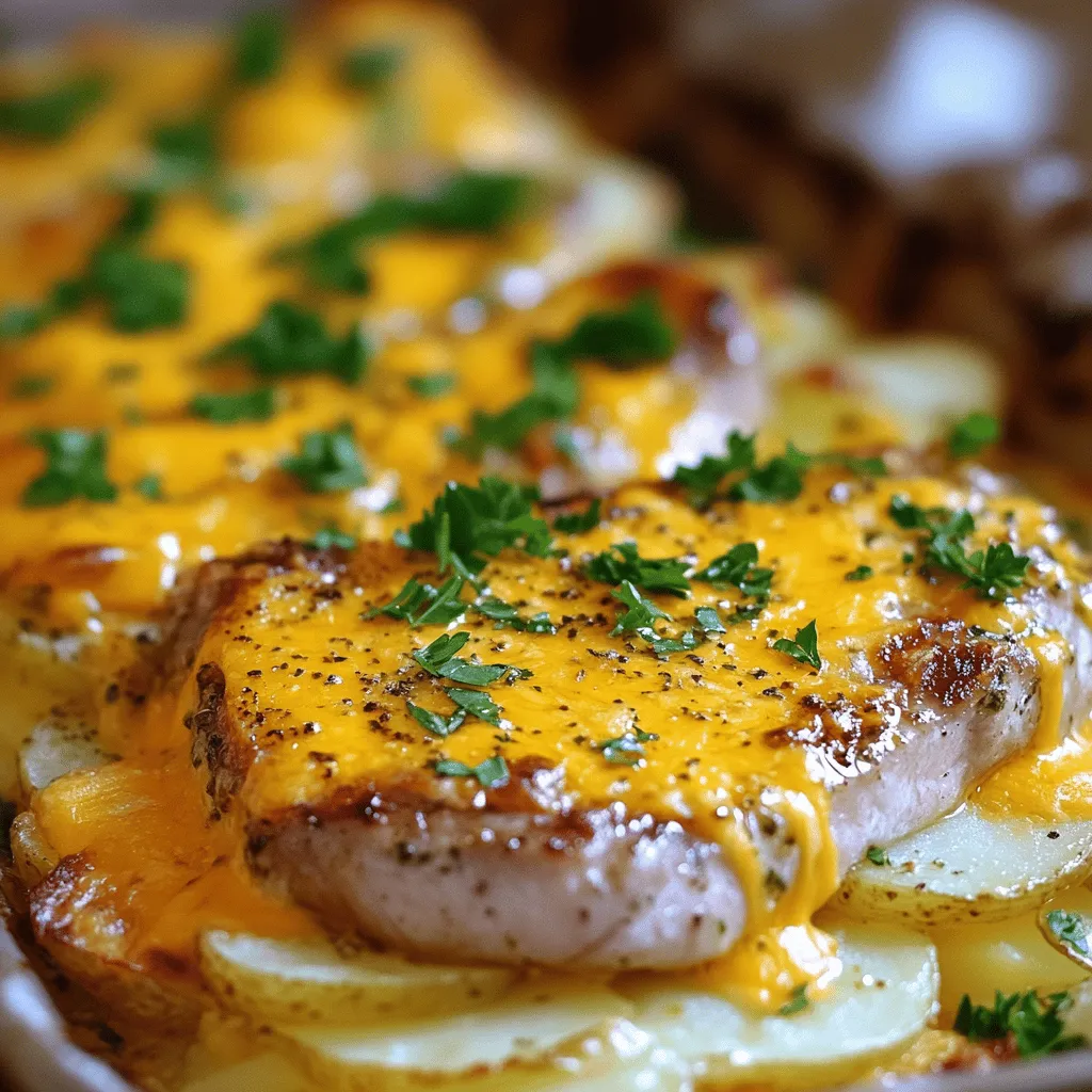 Savory Pork Chops and Potatoes Casserole Delight