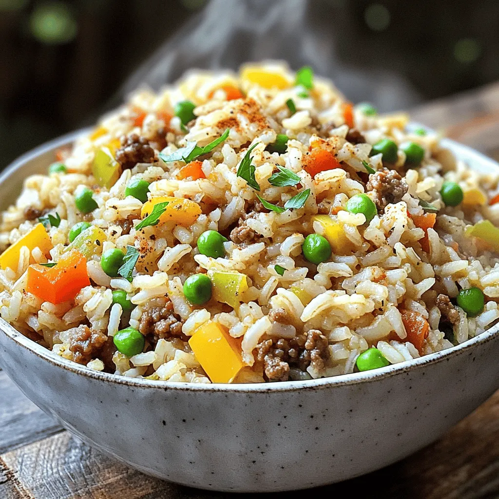 Spicy Southern Dirt Rice Recipe