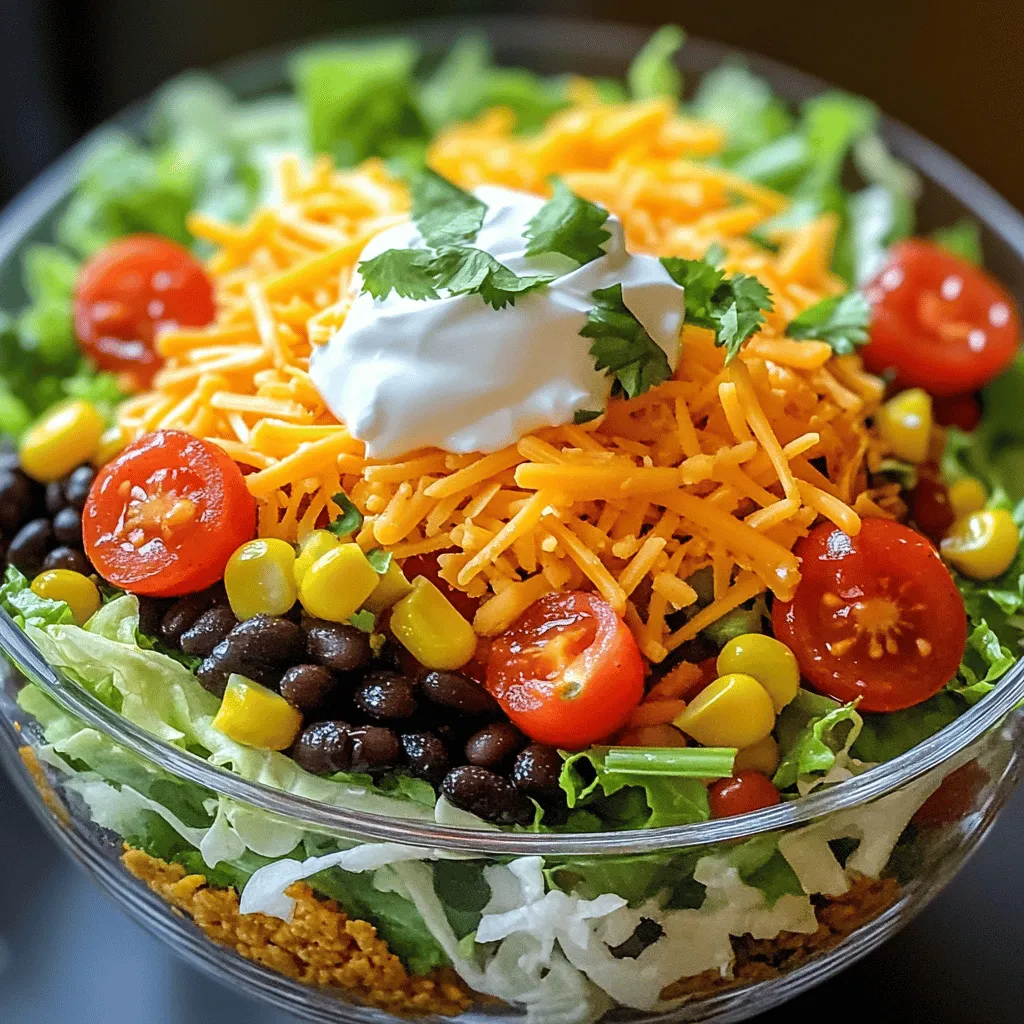 Easy Dorito Taco Salad Flavorful and Fun Meal Idea