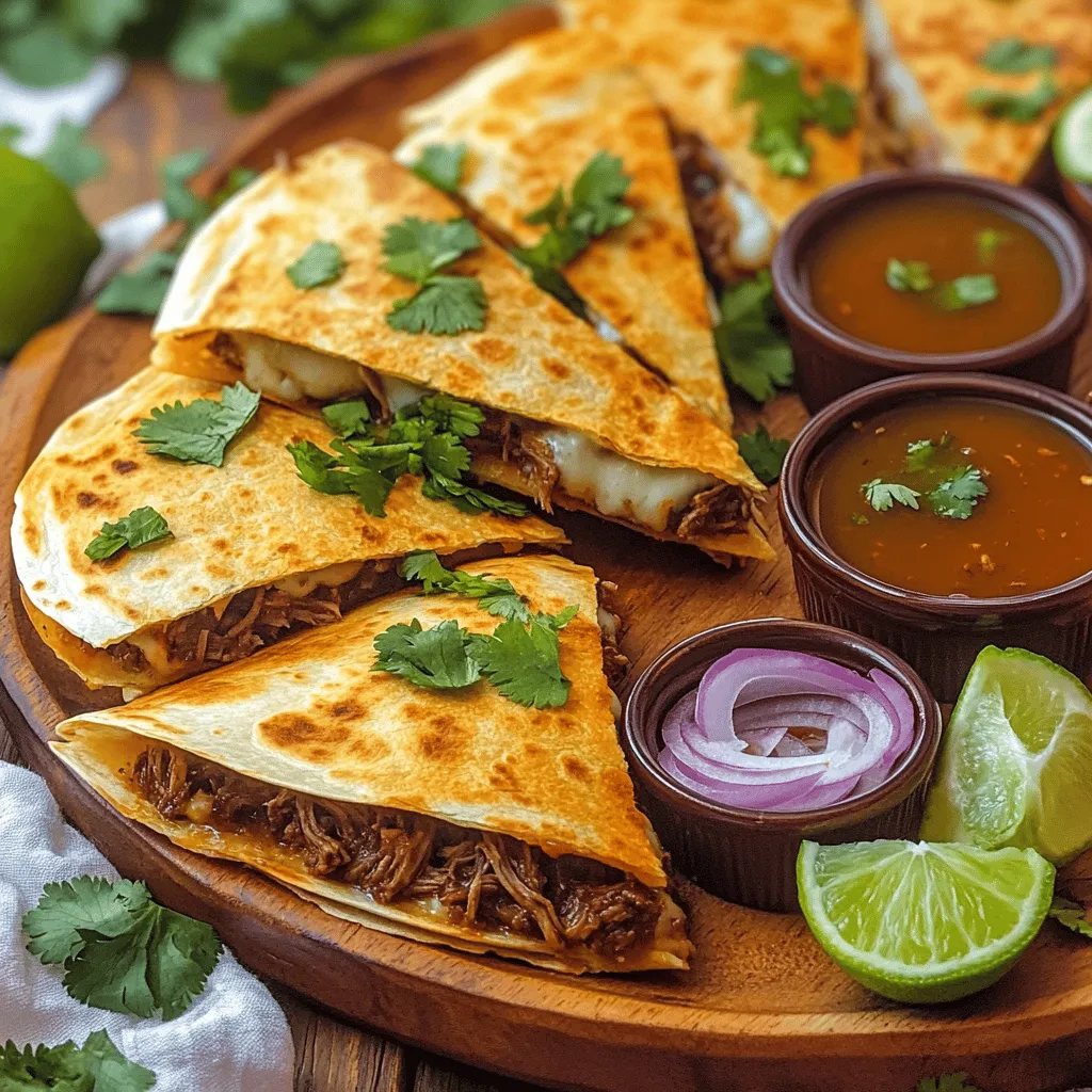 Tender Birria Quesadillas Recipe