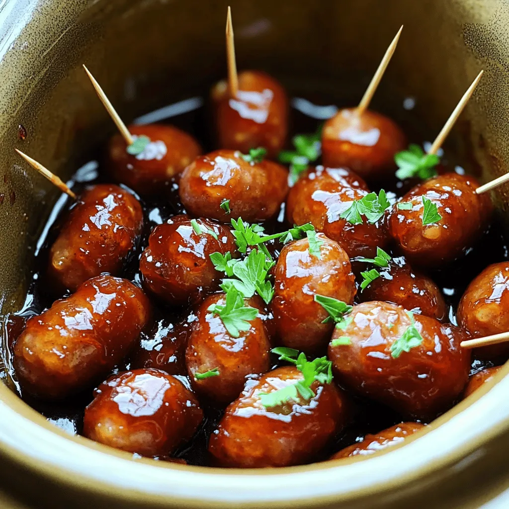 Crockpot Grape Jelly Smokies Tasty Game Day Treat