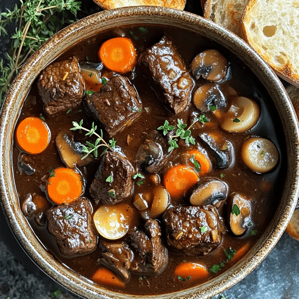 Beef Bourguignon Delightful and Flavorful Recipe