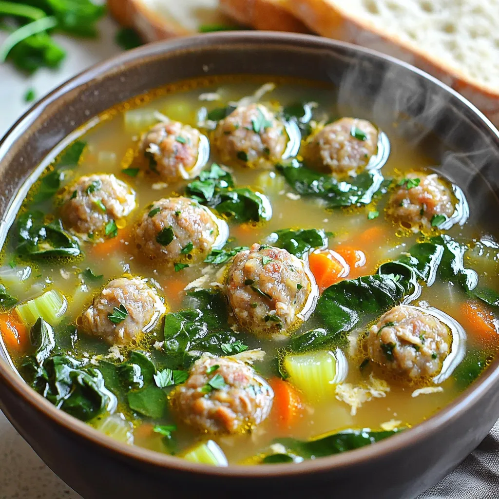 Slow Cooker Italian Wedding Soup Hearty and Flavorful