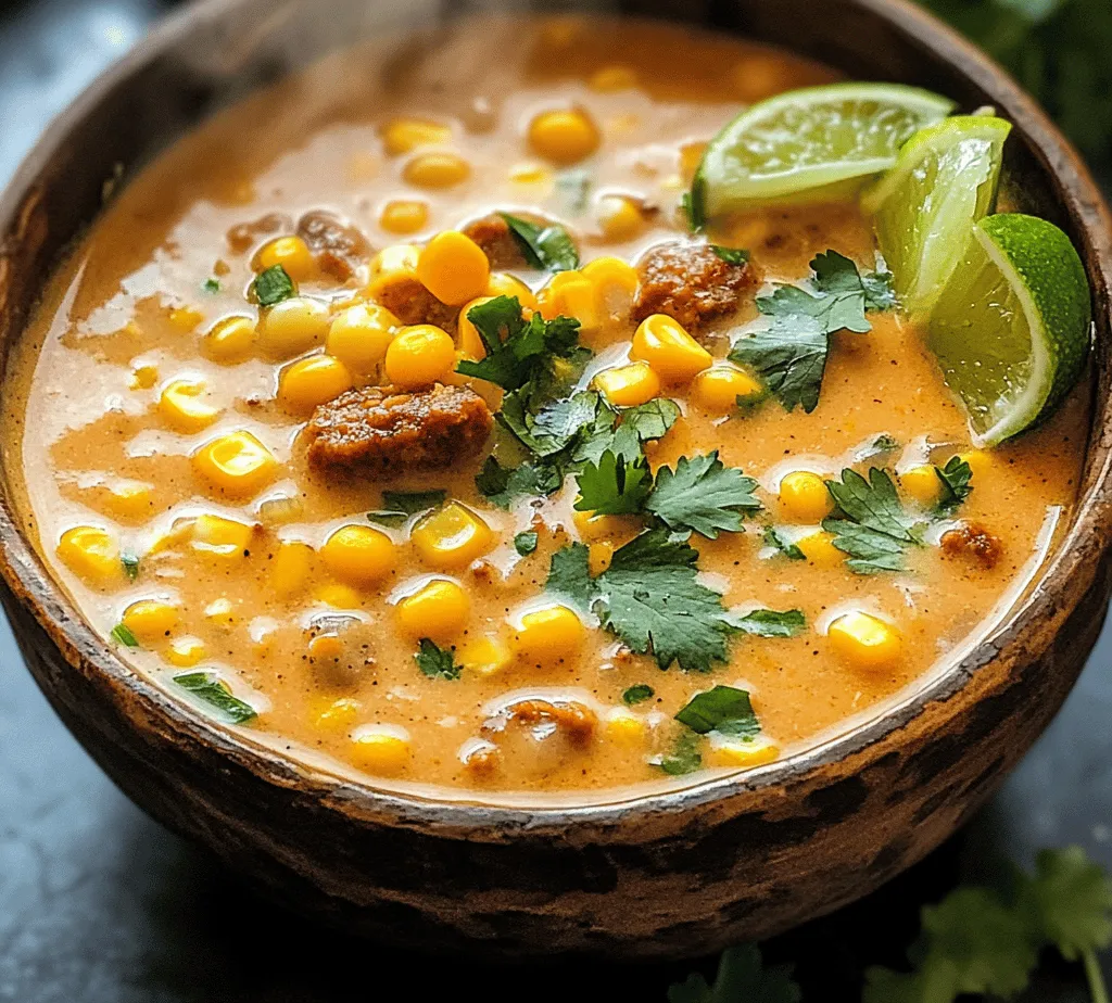Spicy Andouille Corn Chowder is a delightful and hearty dish that combines the comforting essence of traditional chowder with the vibrant kick of spicy Andouille sausage. This rich and creamy chowder is not just a meal; it