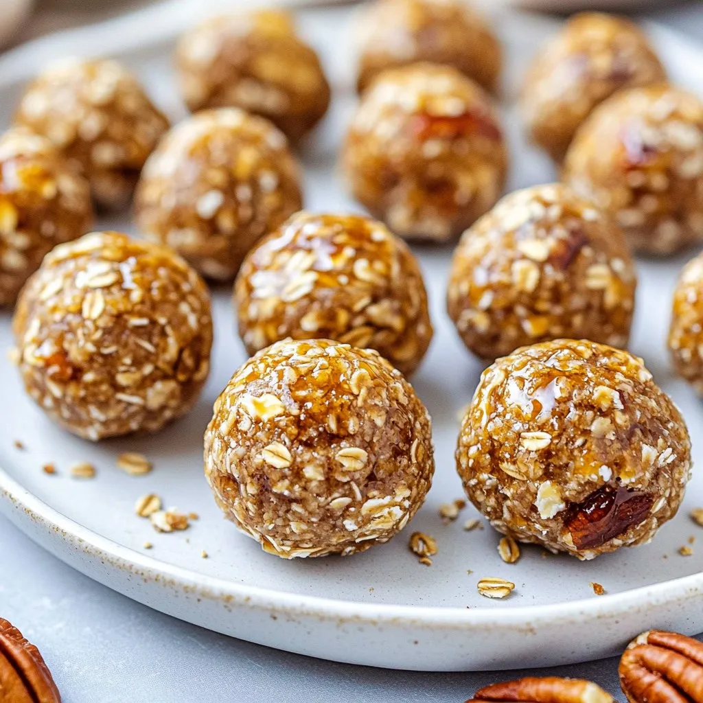 Pecan Pie Balls Irresistible No-Bake Treats