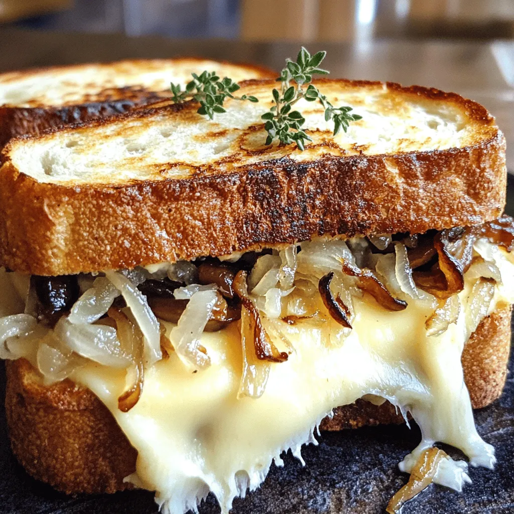 For this grilled cheese recipe, you need simple and fresh ingredients. The key ingredients are: