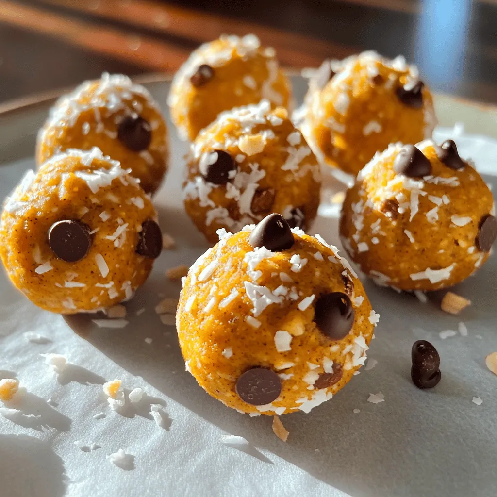 Pumpkin Spice Energy Bites Wholesome and Tasty Snack