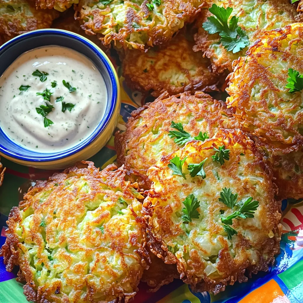 Crispy St. Patrick&#8217;s Day Cabbage Fritters Delight