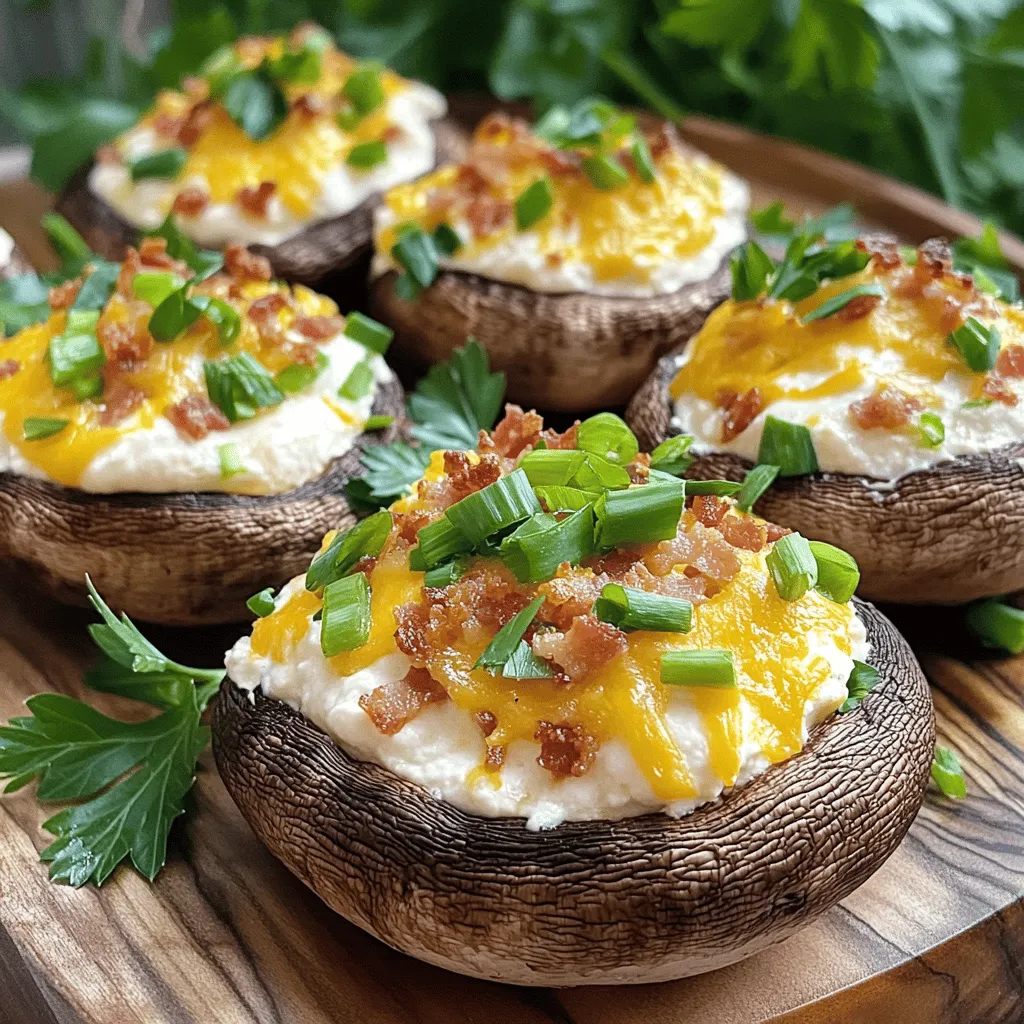 Ranch-Infused Stuffed Mushrooms: A Savory Delight for Any Occasion