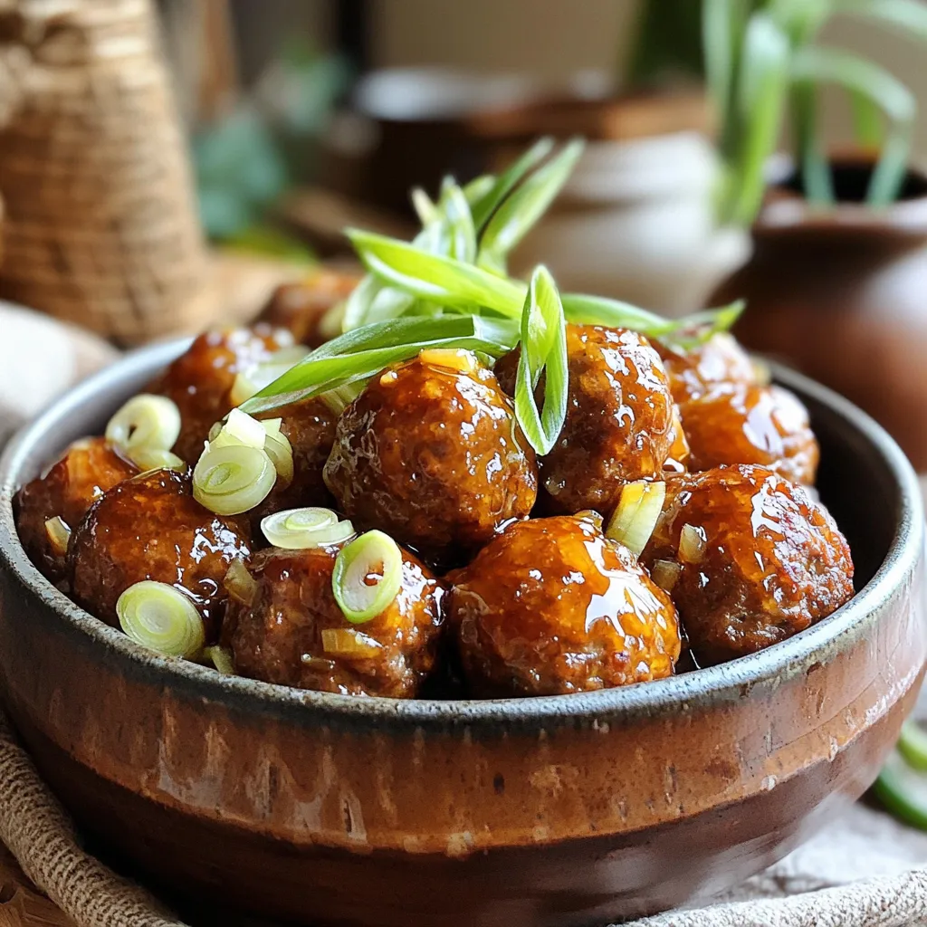 Slow Cooker Honey Garlic Meatballs Simple and Tasty