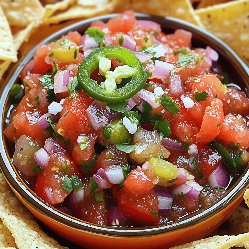 Fresh Garden Salsa Flavorful and Easy Recipe Guide