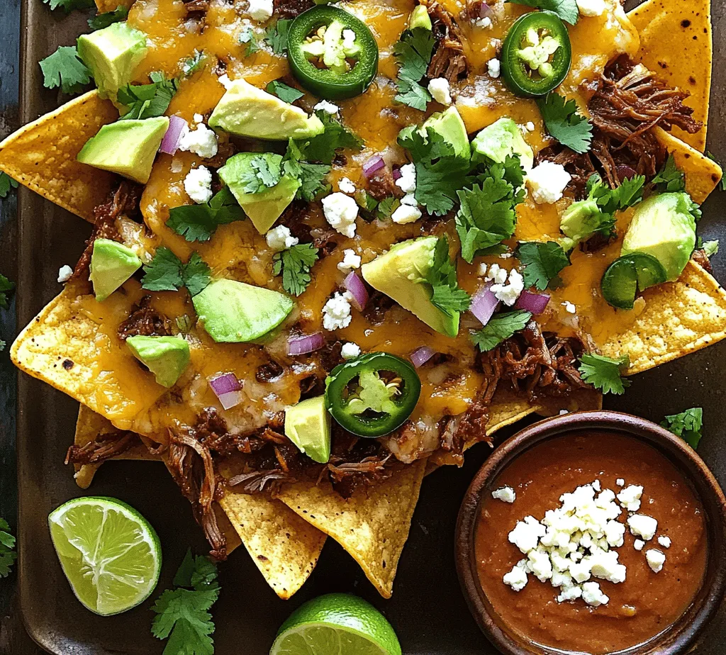 Imagine the comforting crunch of tortilla chips layered with succulent, slow-cooked beef, melting cheese, and a medley of vibrant toppings. This is the magic of Birria Nachos, a dish that elevates traditional Mexican flavors to a whole new level. Originating from the rich culinary heritage of Mexico, birria has surged in popularity across the globe, embracing food enthusiasts who crave its complex and hearty profile. By combining birria with nachos, this recipe creates an irresistible fusion that