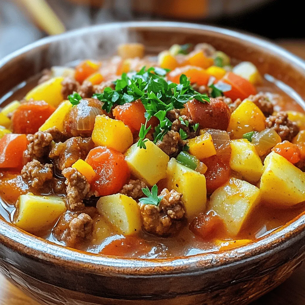 Cowboy Stew Recipe: A Hearty Comfort Food