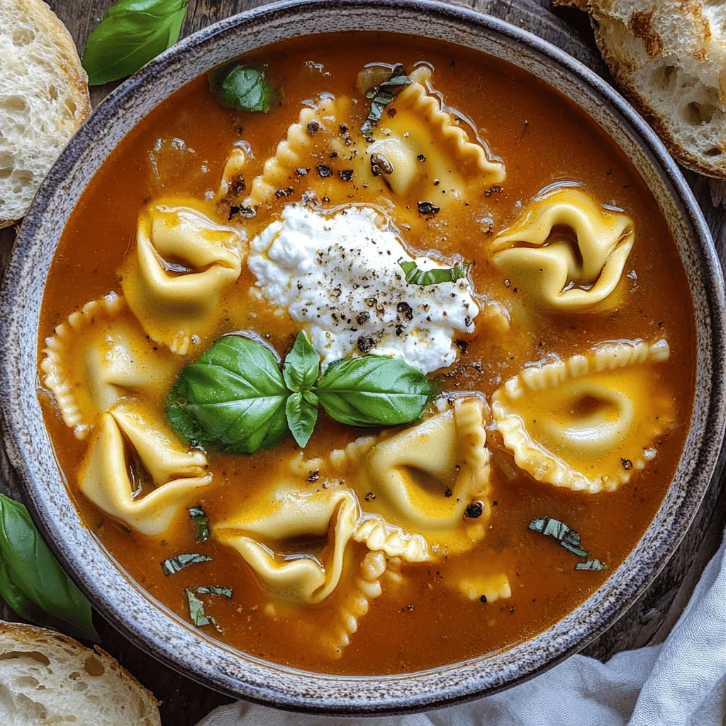 Cheesy Tortellini Lasagna Soup: A Comfort Food Delight
