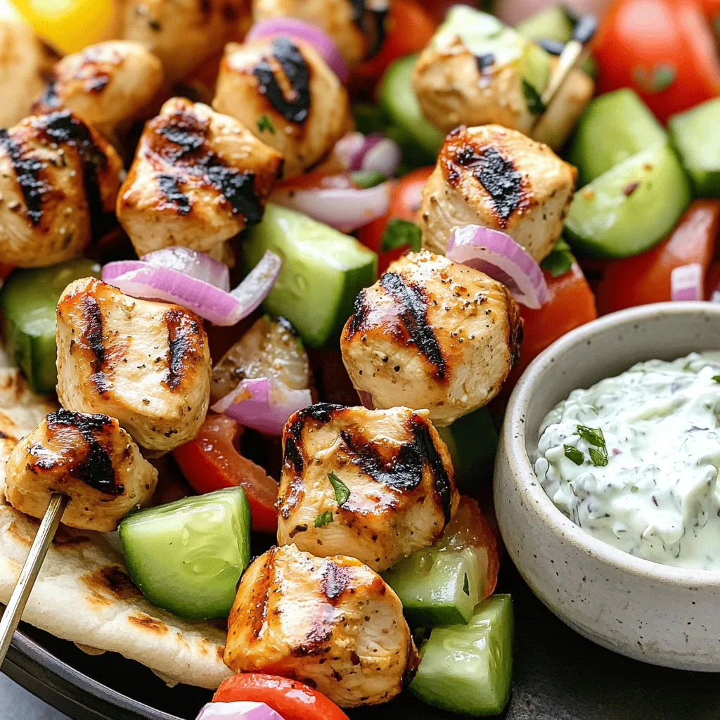 Easy Greek Chicken Souvlaki Flavorful and Quick Meal