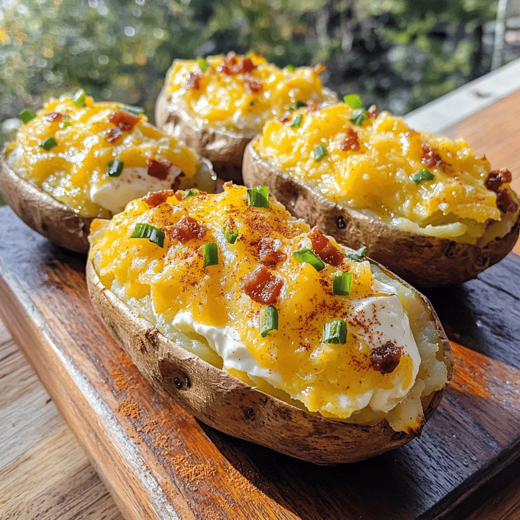 Premium Loaded Twice Baked Potatoes